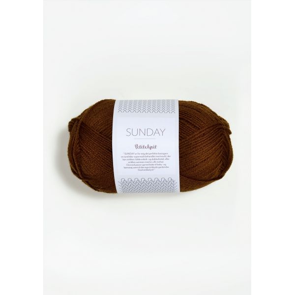 Sunday Petite Knit 2564 Chocolate Truffle - Sandnes Garn