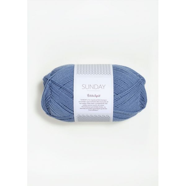Sunday Petite Knit 6043 Baby Blue Eyes  - Sandnes Garn