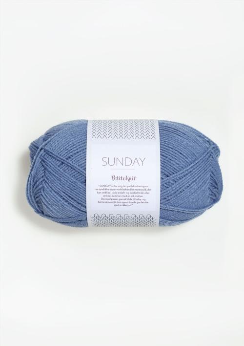 Sunday Petite Knit 6043 Baby Blue Eyes  - Sandnes Garn