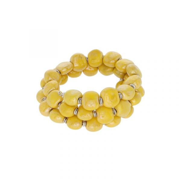 BRACELETS – GOLDEN YELLOW M.O.P