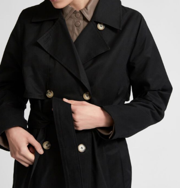 Weka Trenchcoat - Black - Image 4