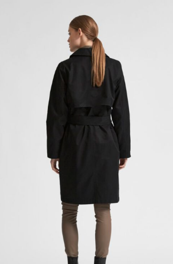 Weka Trenchcoat - Black - Image 5