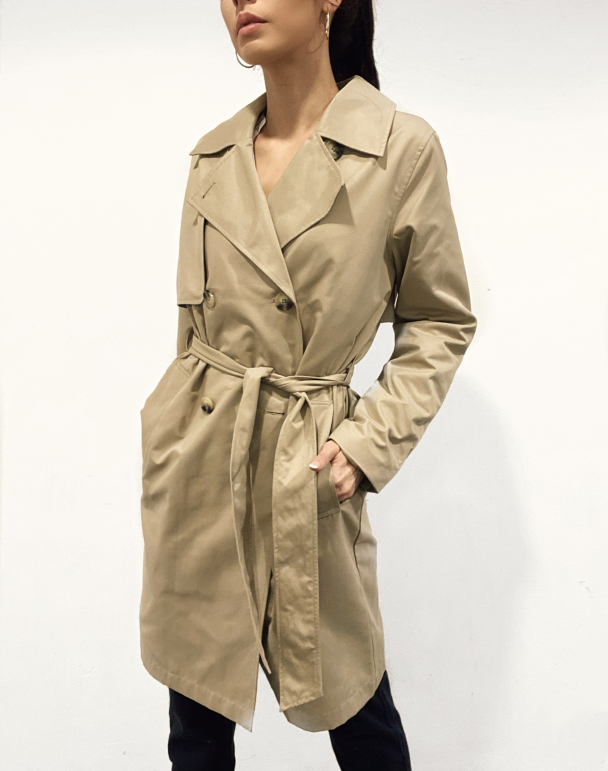 Weka Trenchcoat - Cornstalk - Image 1