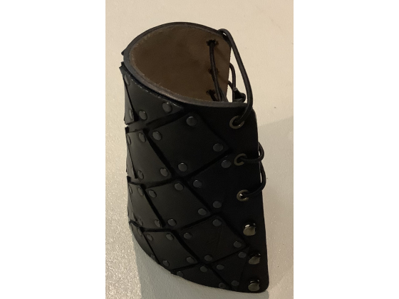 Cuff Armbånd lær sort