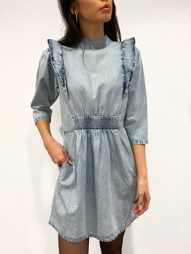 Amelia Dress - Ice Denim - Image 1