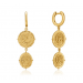 Gold Axum Mini Hoop Earrings