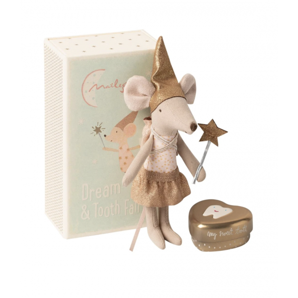 Maileg -  Tooth fairy mouse in a box, big sister