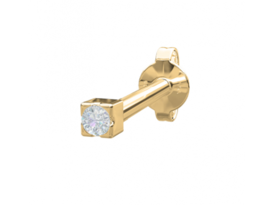 14 kt. - 1 Diamant 