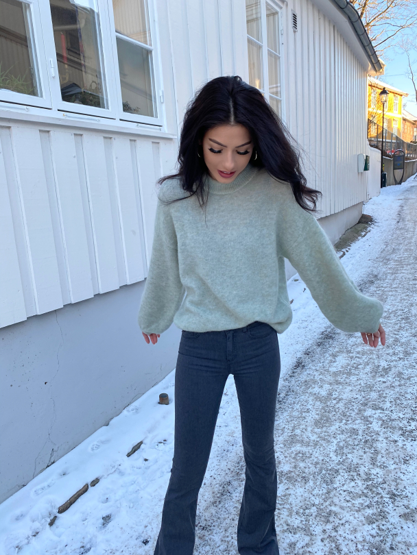 Debbie Pullover - Sky Gray Melange - Image 2