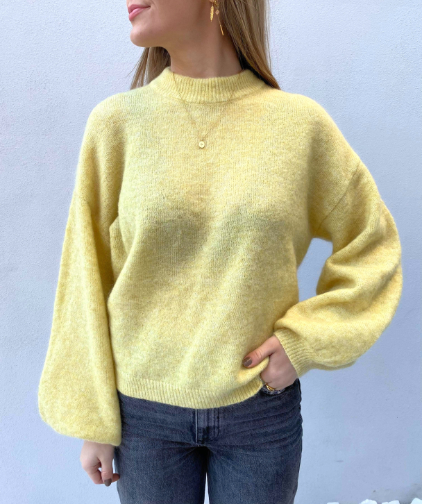 Debbie Pullover - Dried Moss Melange - Image 1