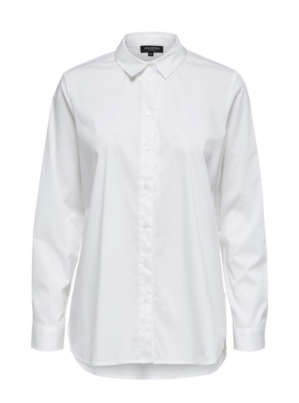 Ori Side Zip Shirt - Bright White  - Image 3