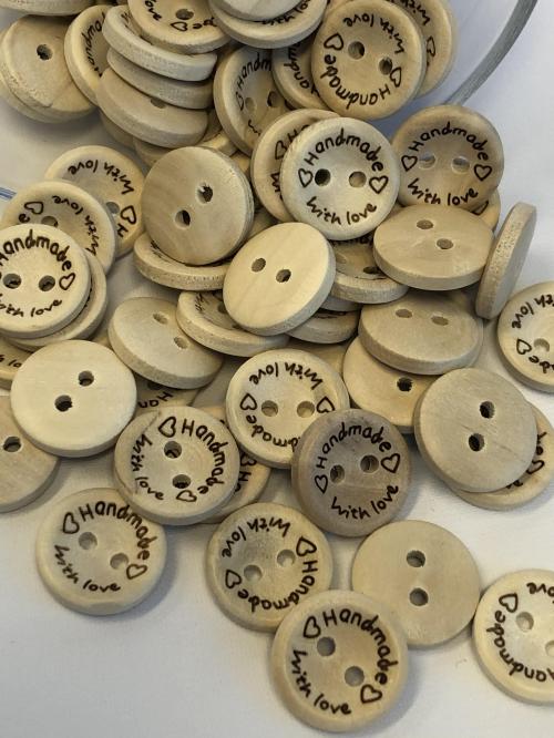 Hand made with love - 15mm