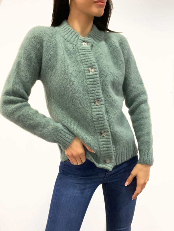Monty Cardigan - Chinois Green - Image 1
