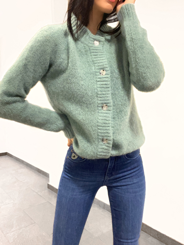 Monty Cardigan - Chinois Green - Image 4