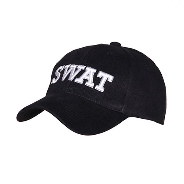 BASEBALL CAP SWAT BLACK