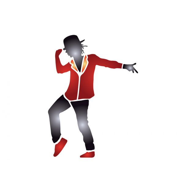 Pronty Sjablong A4 – Danser
