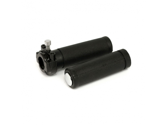 THROTTLE ASSY WITH GRIPS, DUAL CABLE