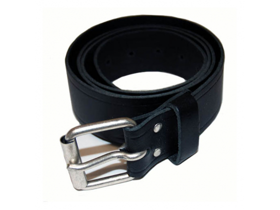  LEATHER BELT WITH BUCKLE BLACK