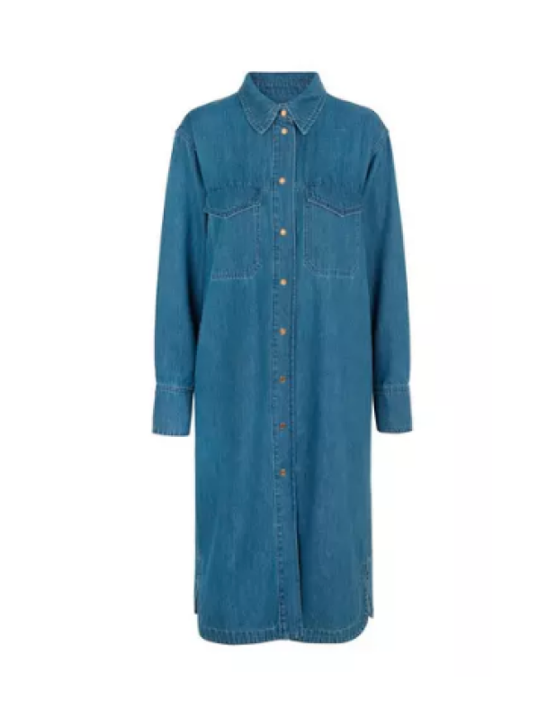 Ingrid Dress - Blue Denim - Image 2