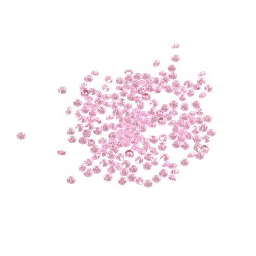 Mini diamant 4mm acryl lys rosa 50gr