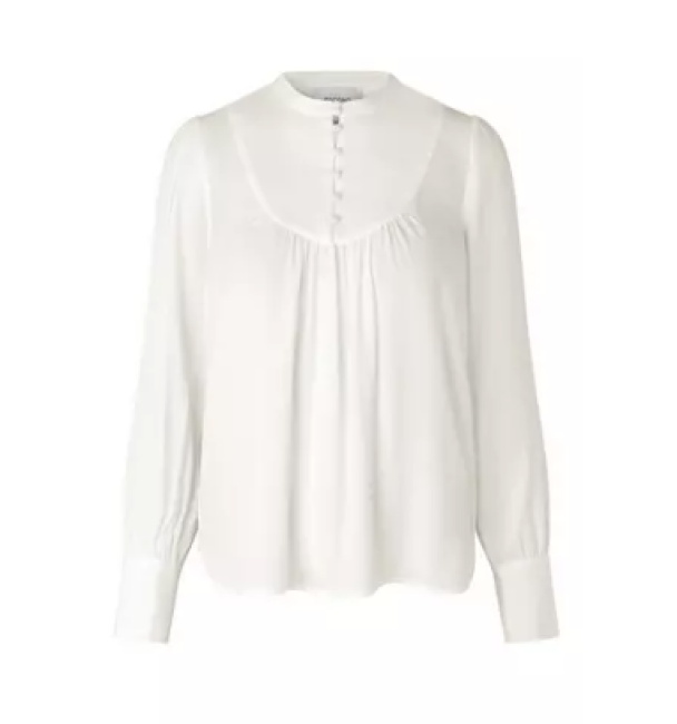 Ganash Blouse - White Swan - Image 2