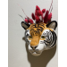 Tiger veggvase - Quail Ceramics 