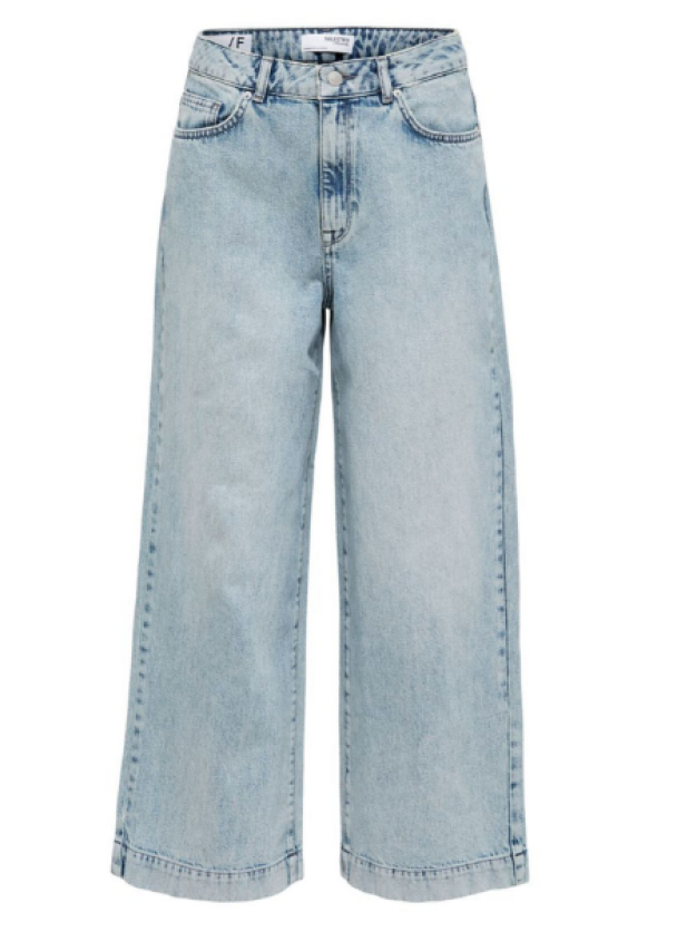 Thea Wide Crop Elli Blue Jeans  - Image 2