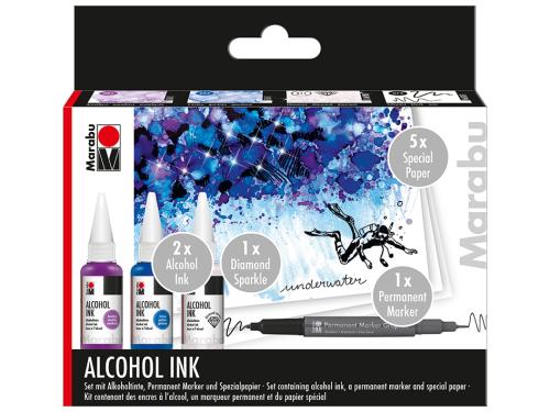 Marabu Alcohol Ink Sett – UNDERWATER