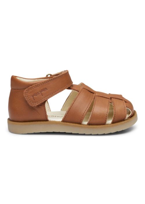 POM POM - SANDAL CLOSED CAMEL