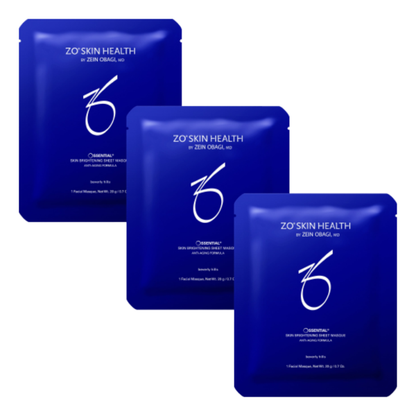 3 pak Brightening Sheet Masque