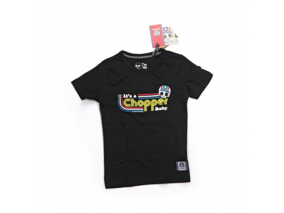 BOBBY BOLT IT'S A CHOPPER BABY T-SHIRT BLACK