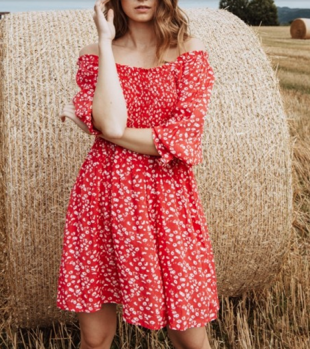 Bella Dress Strawberry - Image 2