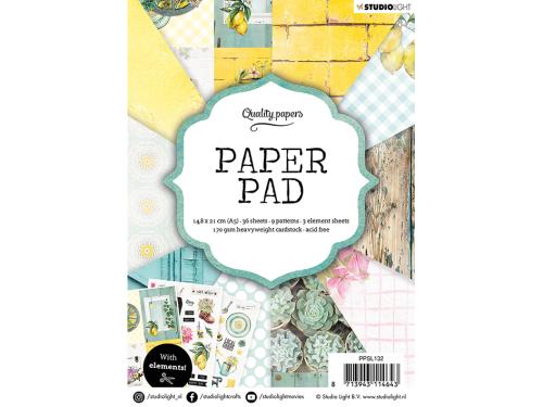 Studio Light Paper Pad A5 36ark – Garden 132