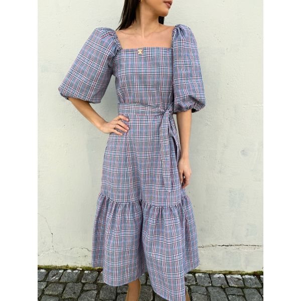 Darwin Dress - Navy 