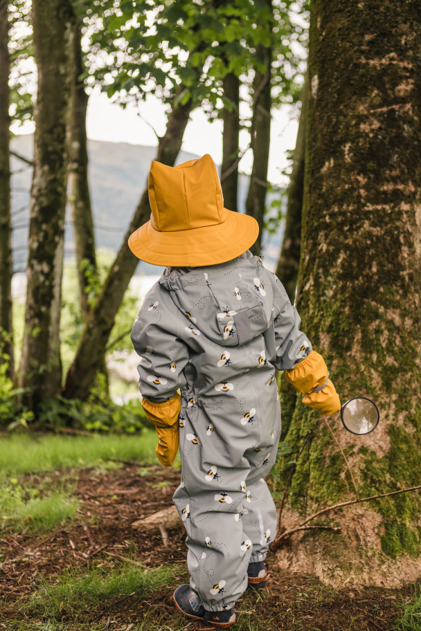 Regnvotter - Mørk Oker - Image 2