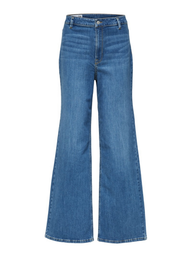 Asly Wide Jeans - Light Blue Denim - Image 2