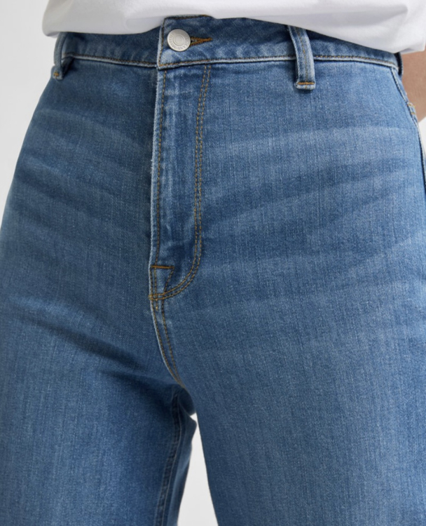 Asly Wide Jeans - Light Blue Denim - Image 5