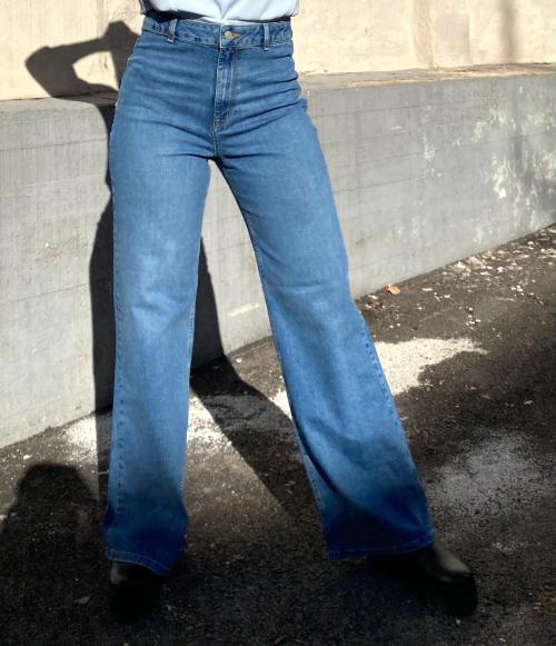 Asly Wide Jeans - Light Blue Denim