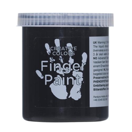 Fingermaling 80 ml Svart