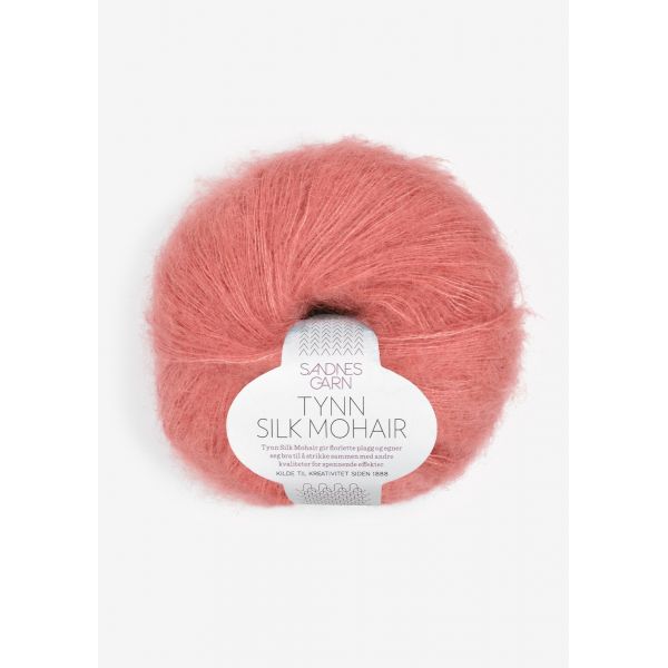 Tynn Silk Mohair 4025 Lys Sienna- Sandnes Garn