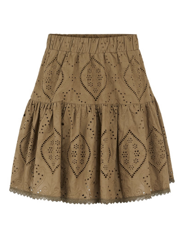 Tara Skirt - Military Olive - Image 2