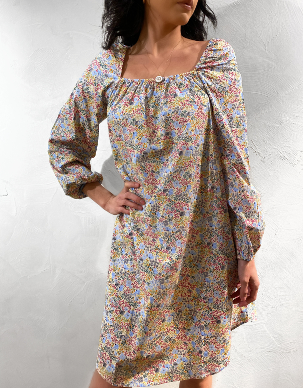 Delicia 7/8 Dress - Yellow Iris/Delicia - Image 1