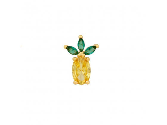 Pineapple - Singel ørepynt