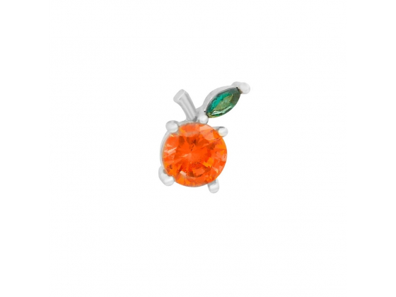 Orange - Singel ørepynt