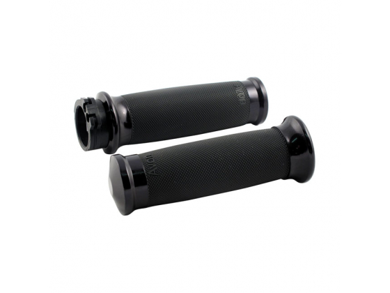  AVON CONTOUR GRIPS, BLACK ANODIZED