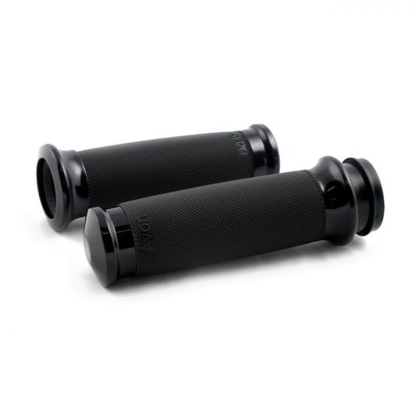 AVON CONTOUR GRIPS, BLACK ANODIZED