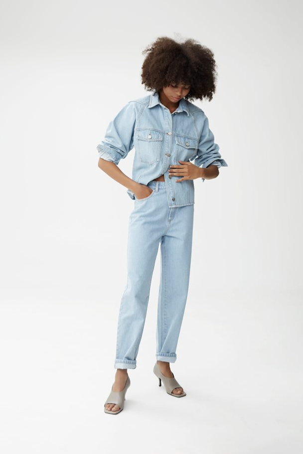 Dacy Straight Jeans - Light Blue Vintage - Image 4