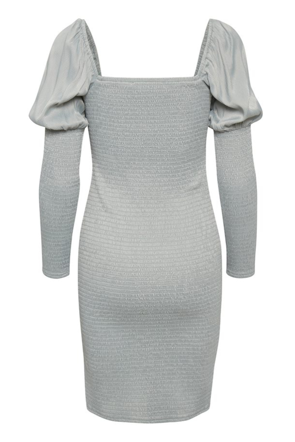 Sunna Short Dress - Slate Grey - Image 3