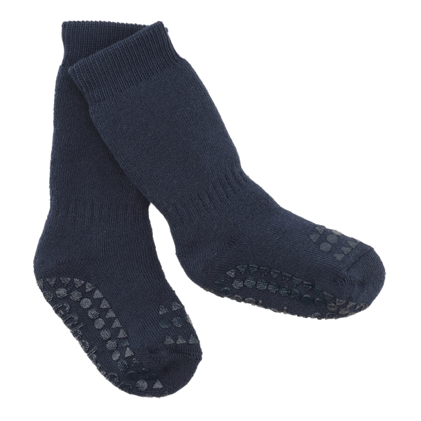 Non-Slip Socks - Navy Blue