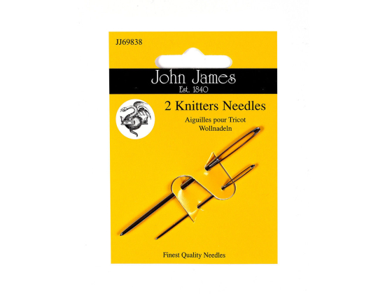 J.James - 2 Knitters Needles